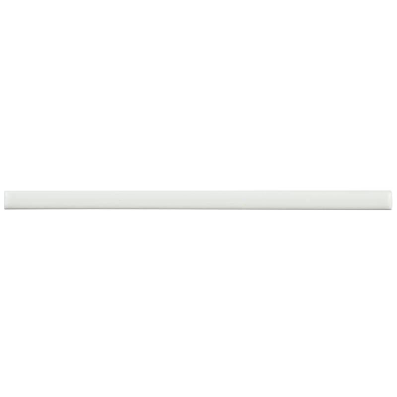 Merola Tile Blanco Listello 3/8" x 7-7/8" Ceramic Wall Trim - (1 Tile)