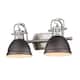 Option Pewter with Rubbed Bronze Shades