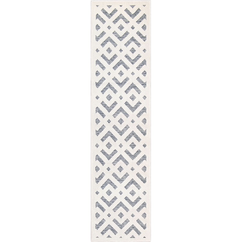Simply Southern Cottage Covington Geometric Indoor Outdoor Rug