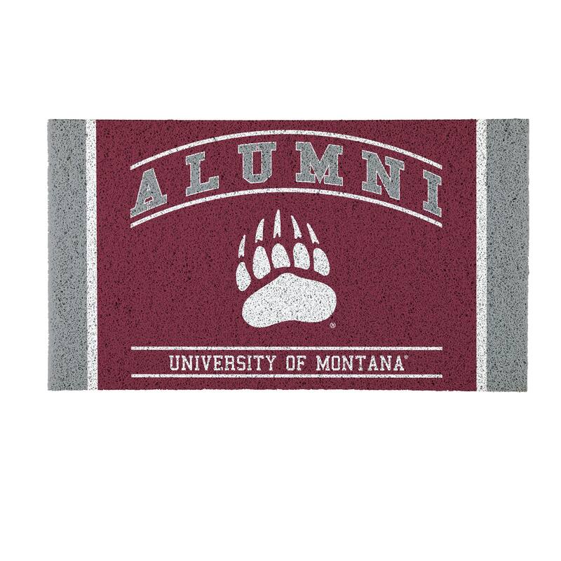28 in. x 16 in. University of Montana Alumni Full Color PVC Door Mat