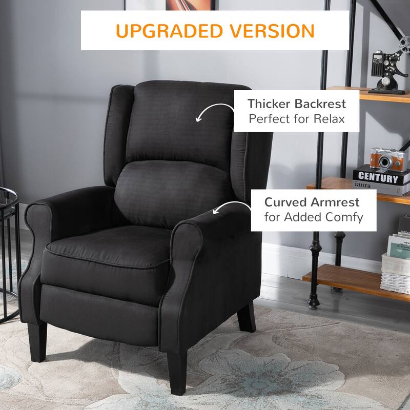 Linen Upholstered Recliner Sofa with Heat & Dual Massage Motors, Manual Reclining & Remote Control