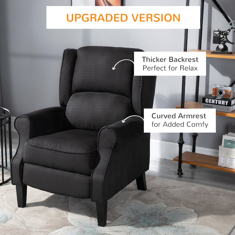 Upholstered Massage Recliner Chair
