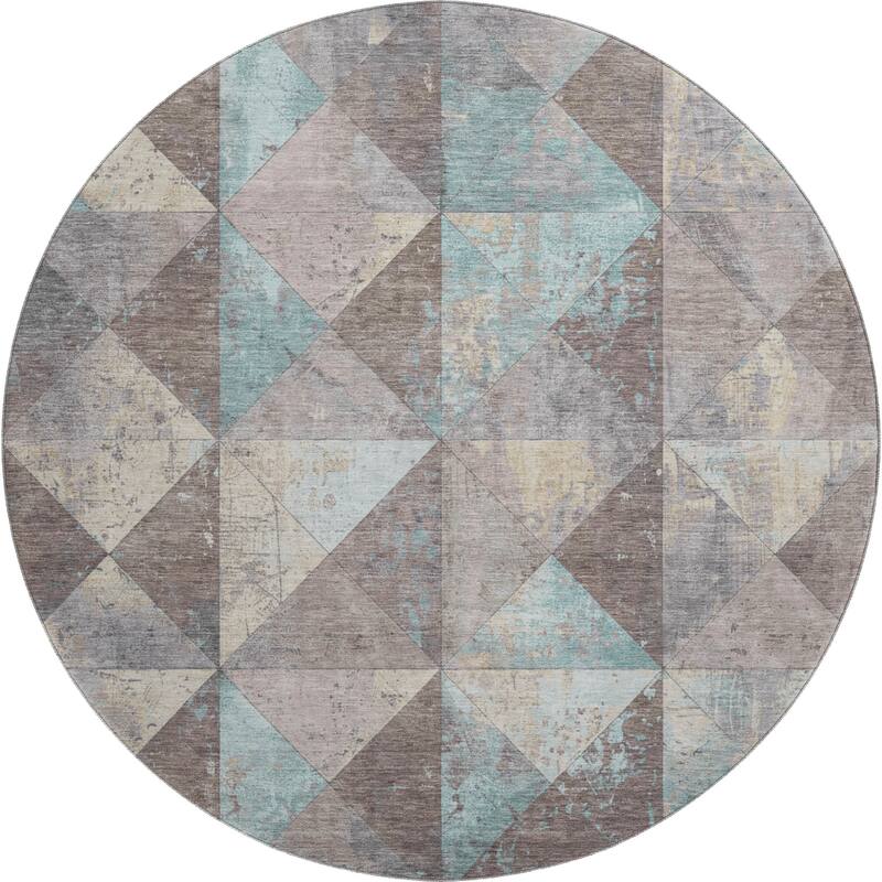 Premium Washable Super Soft Diamond Mosaic Mayfield Rug
