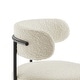 preview thumbnail 7 of 9, Albie Boucle Fabric Counter Stools - Set of 2