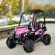 preview thumbnail 2 of 6, 12V Kids UTV Ride-On Car with Music, MP3, USB, Remote Control, Suspension System for Boys and Girls, Safe Battery-Powered
