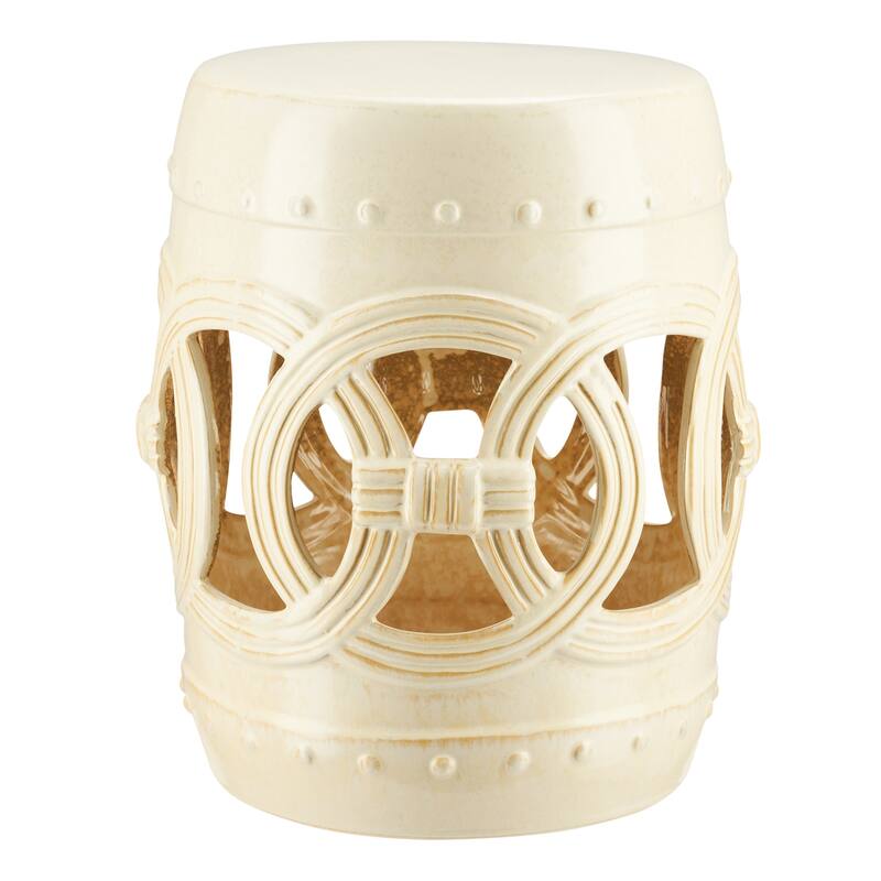 COZ 16inch Modern Ceramic Outdoor Garden Stool or Indoor Side Table Bed Bath & Beyond 33752437