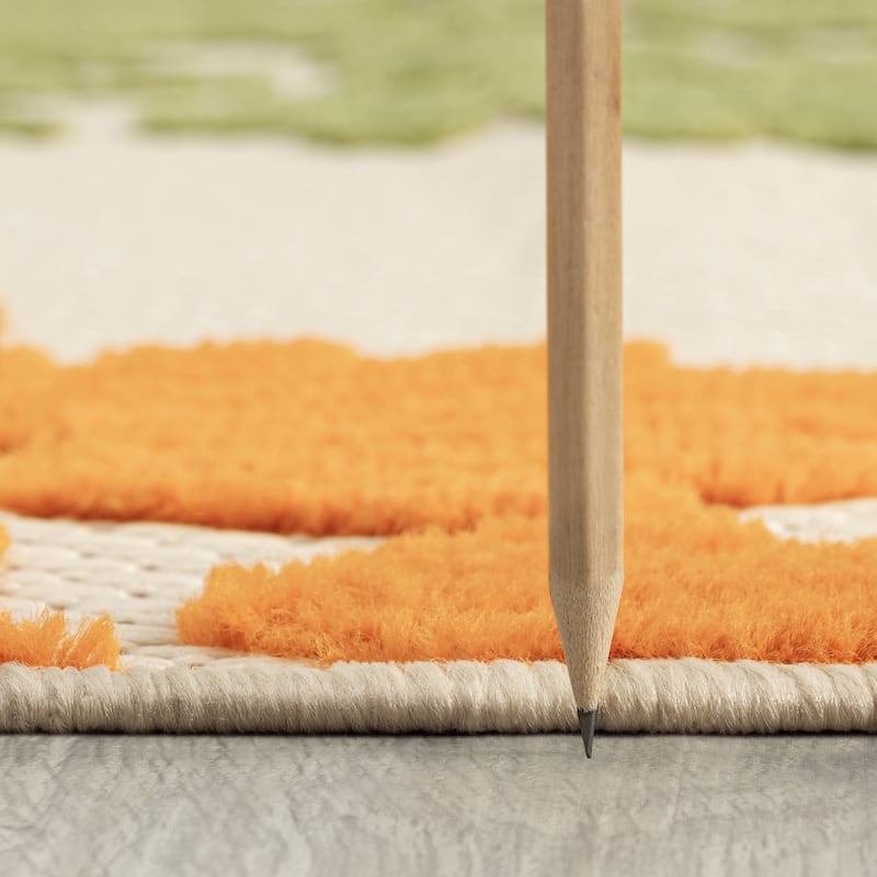 Origin Coastal Floral Indoor/Outdoor Area Rug