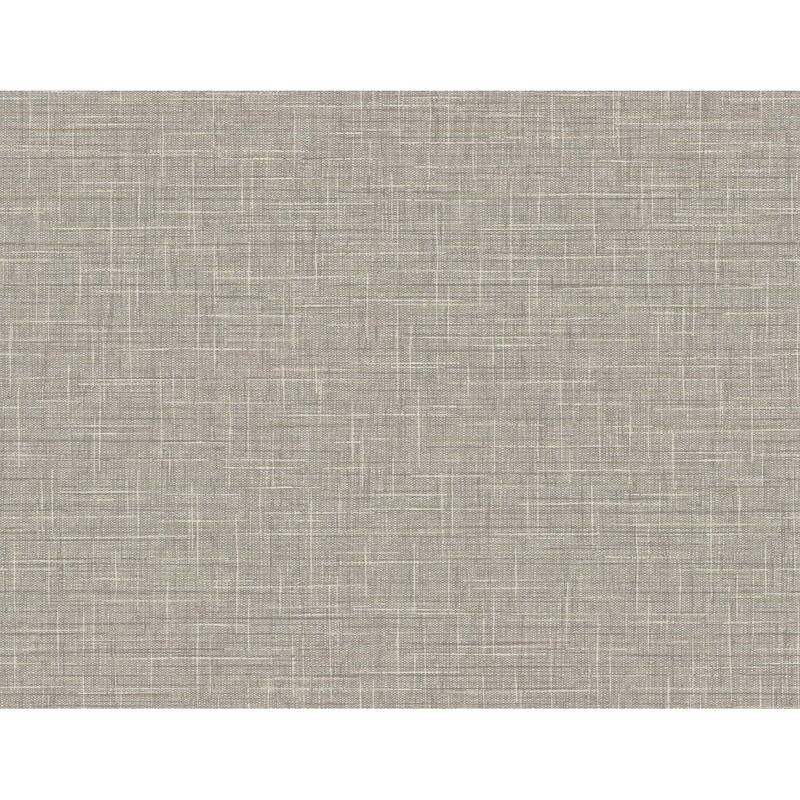 DuPont Tedlar Grasmere Weave High Performance Vinyl Unpasted Wallpaper - 27 in. W x 27 ft. L - Oyster