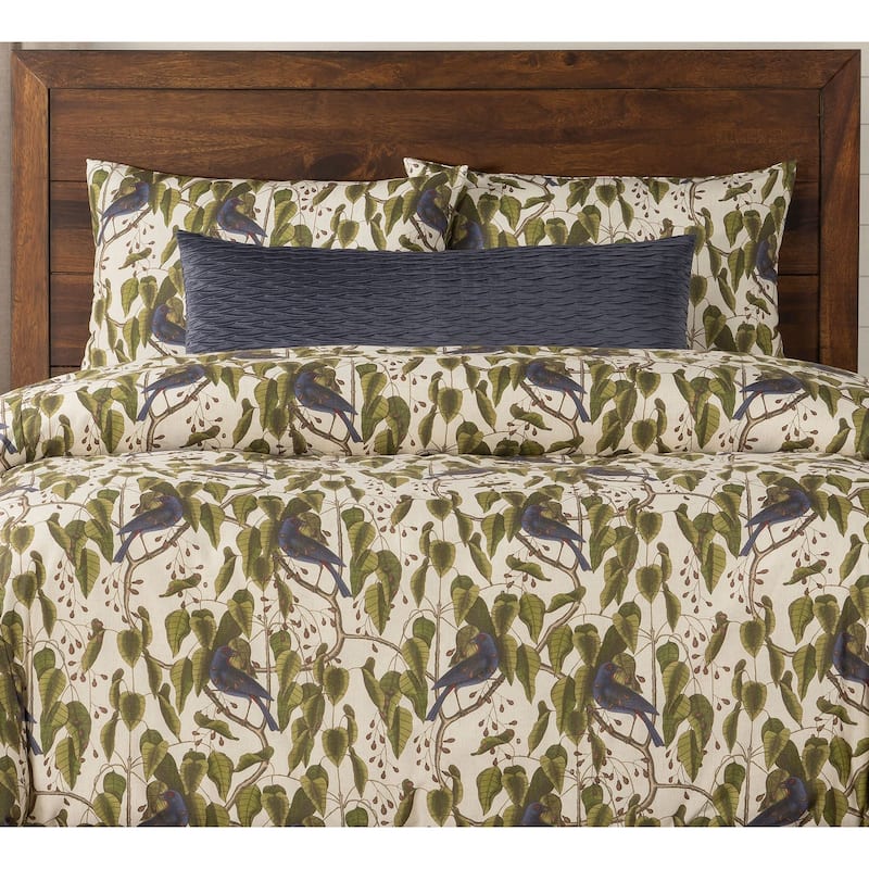 Smithsonian Bluebirds In Paradise Duvet Set