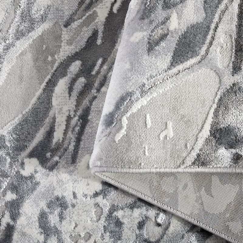 Everloom Laura Marble Chic Abstract Area Rug