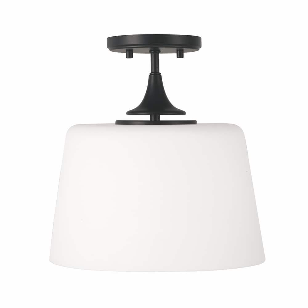 Presley 1-light Convertible Semi-Flush/ Pendant