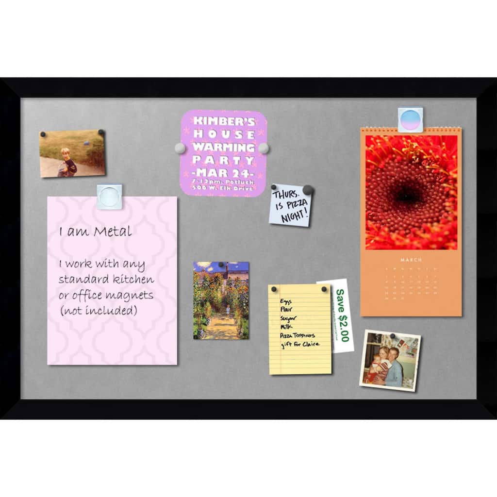 Magnetic Board, Mezzanotte Black