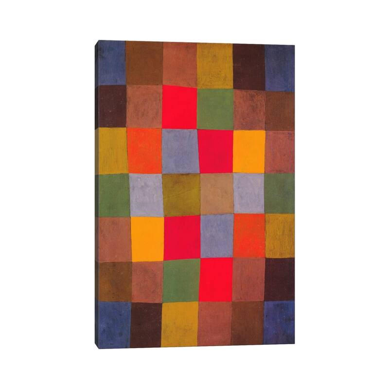iCanvas "New Harmony" by Paul Klee Canvas Print