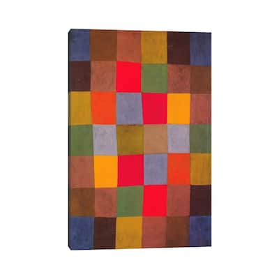iCanvas "New Harmony" by Paul Klee Canvas Print