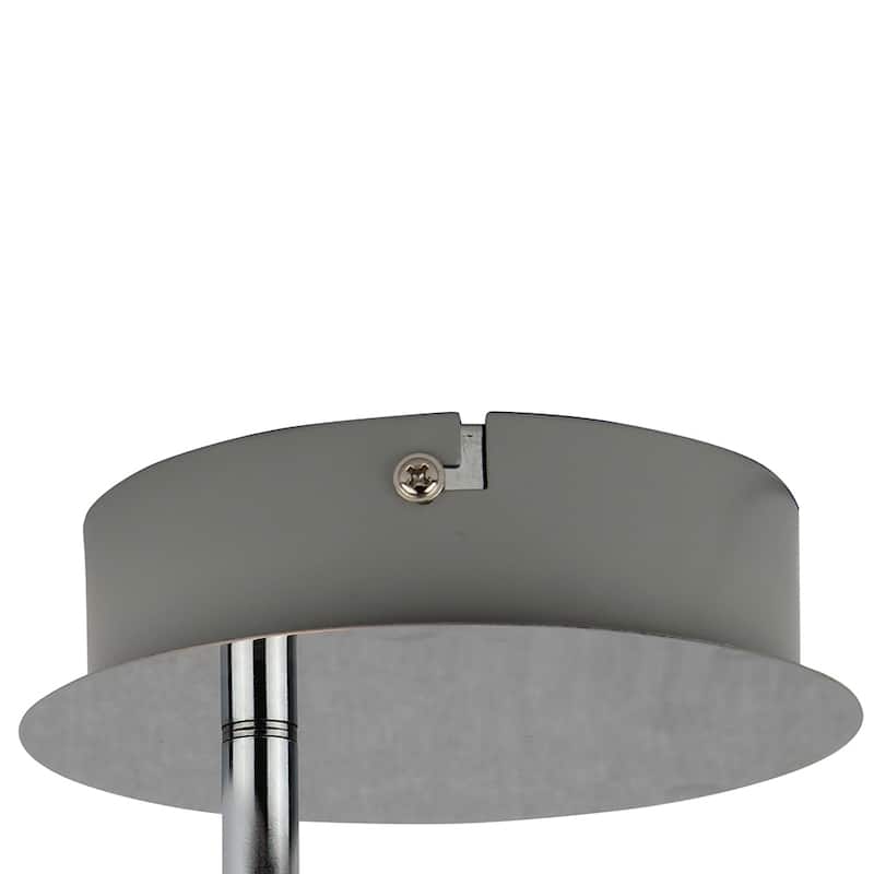 LED Flush Mount Ceiling light 5.5"D x 6.2"H - Chrome