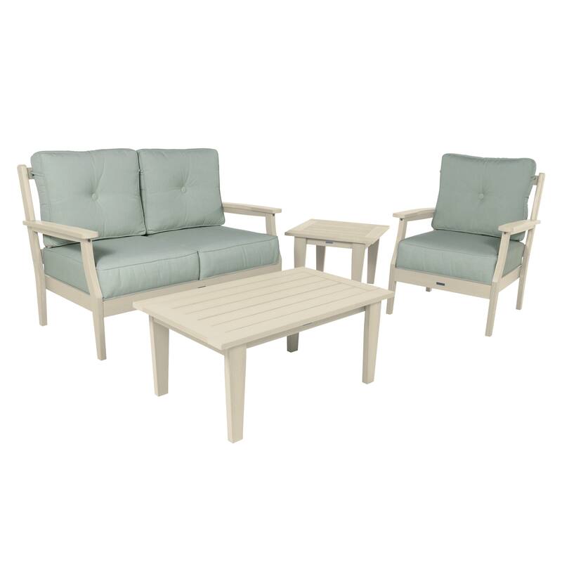 HIGHWOOD Lehigh 4-Piece Deep Seating Set - Canvas Seasalt