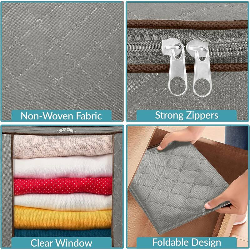 Royale Clothes Storage Organizer Bag with Handle - 90L Capacity