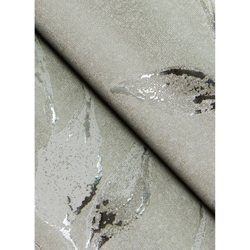 A-Street Prints Kupari Silver Trail Wallpaper