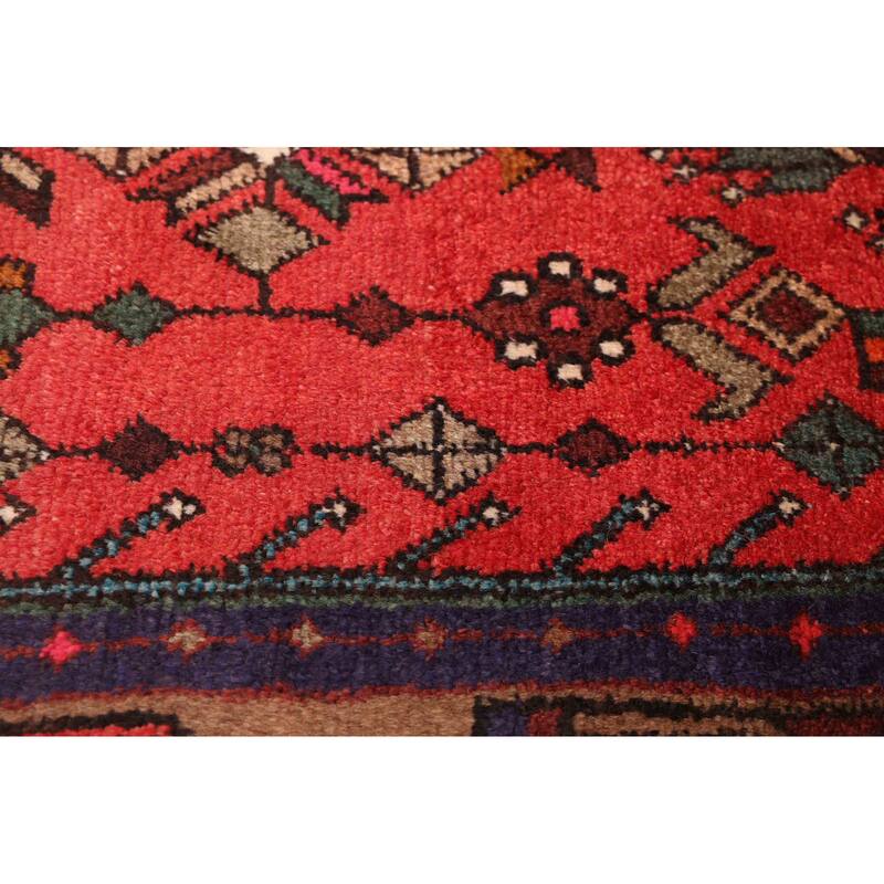 ECARPETGALLERY Hand-knotted Konya Anatolian Red Wool Rug - 2'9 x 11'2