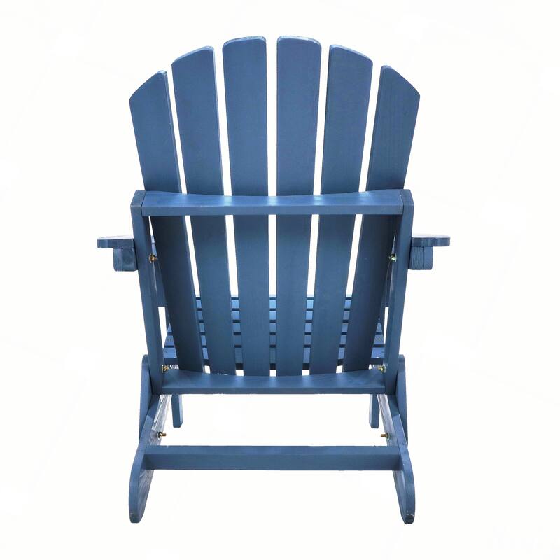 Outdoor Wooden Folding Adirondack Chair