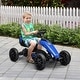 preview thumbnail 23 of 22, Outdoor Ride On Pedal Go Kart for Kids, 4-Wheel Shock Absorbing, Gift for Boys and Girls
