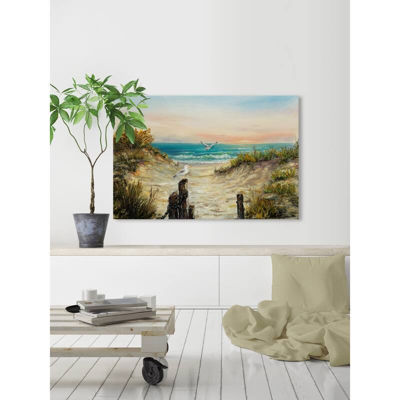 Fun Times Print on Wrapped Canvas