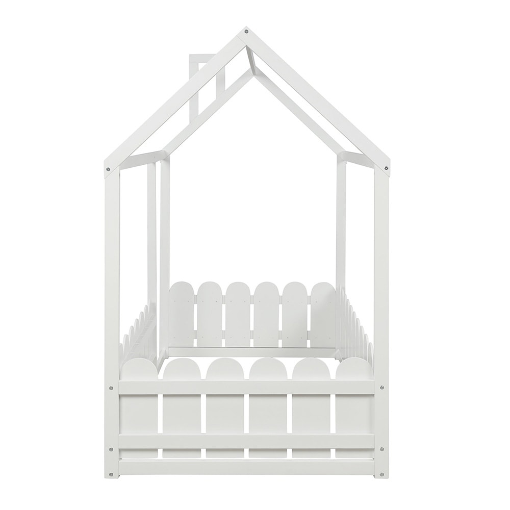 kids wooden house bed