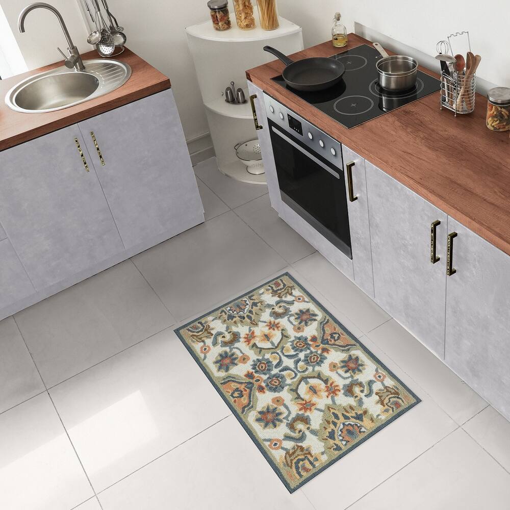 Liora Manne Capri Petra Indoor/Outdoor Area Rug Ivory