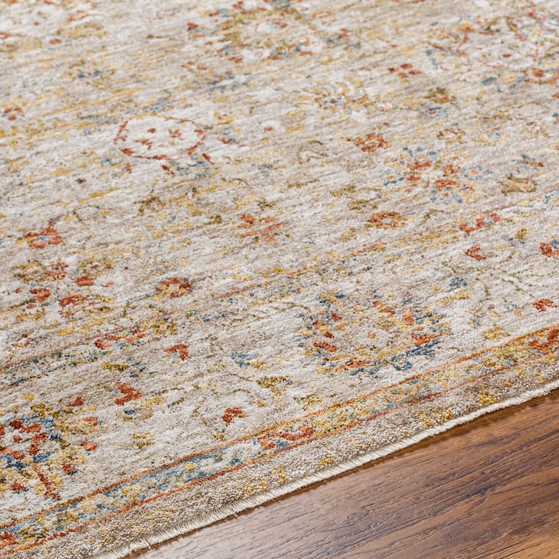 Livabliss Transitional Mona Lisa Medallion Area Rug
