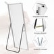 preview thumbnail 69 of 167, Dovelina Modern Full Length Floor Mirror - Freestanding Vanity Mirror for Bathroom or Living Space