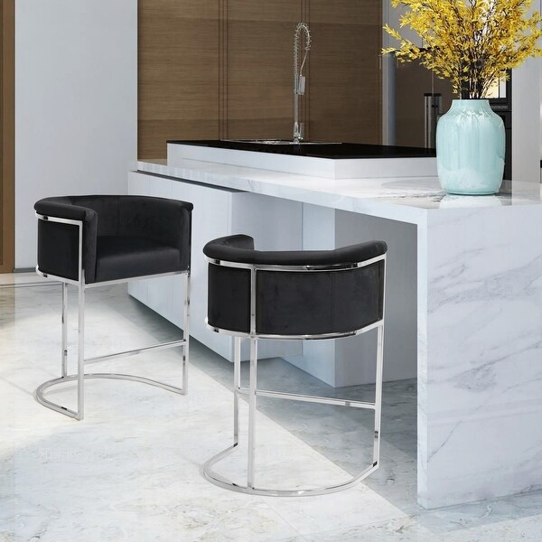 Chrome bar stools hot sale for sale