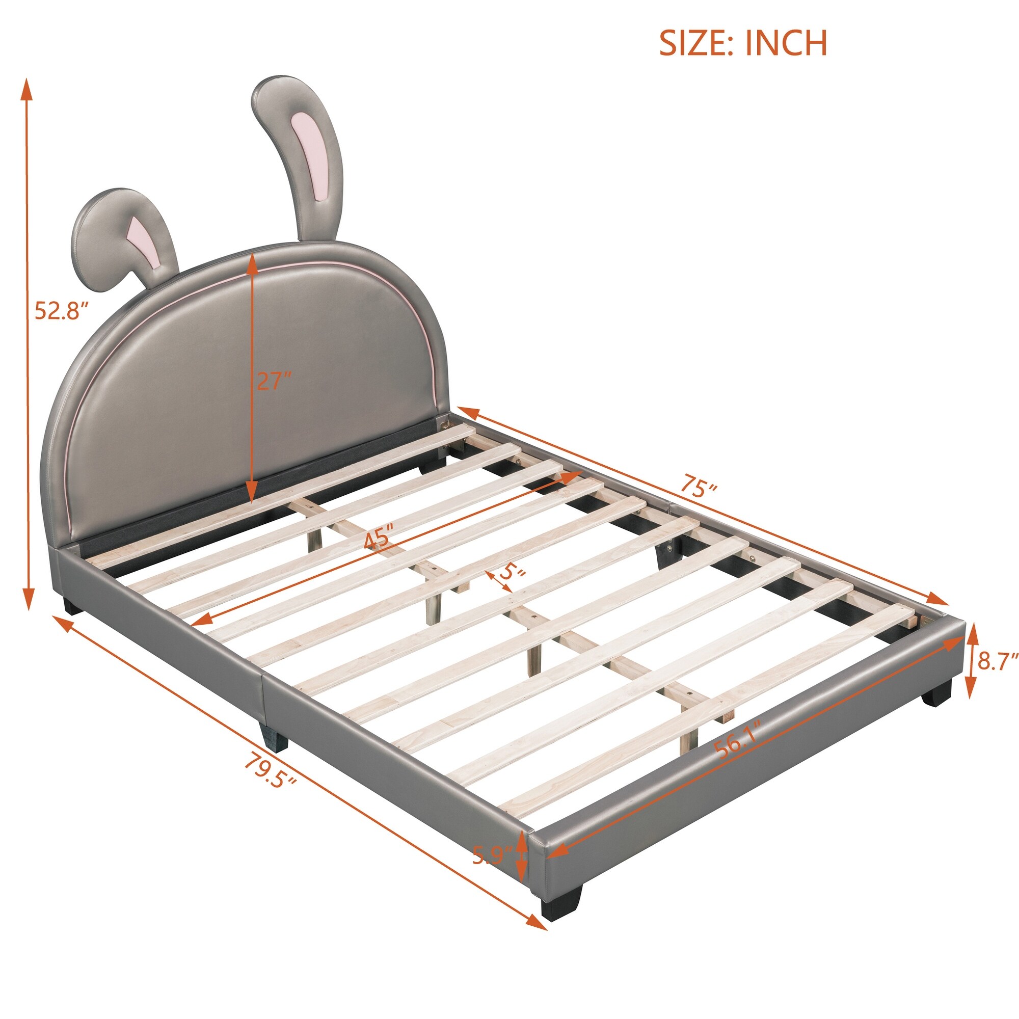 Twin size bed frame low to ground new arrivals
