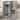Bedroom Armoire Wardrobe with Top Cabinet, Gray Closets Cabinet Clothes Storage Cabinet with Hanging Rod, Shelves and 3 Drawers