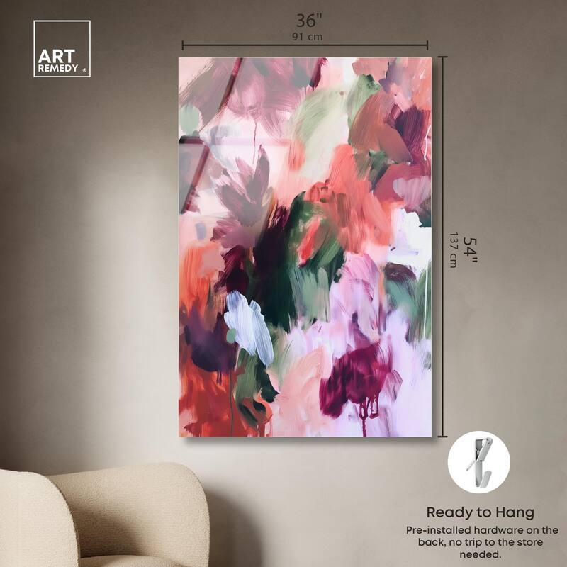 Adelas Garden II Acrylic by Art Remedy, Ready to Hang