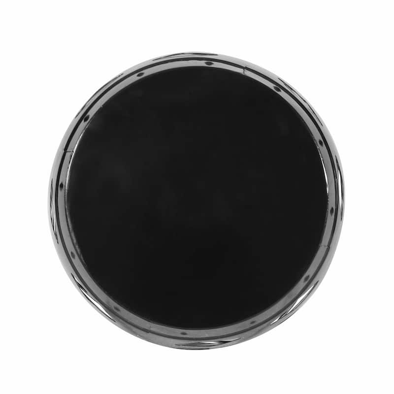 Modern Chic Iron Cut Side Table