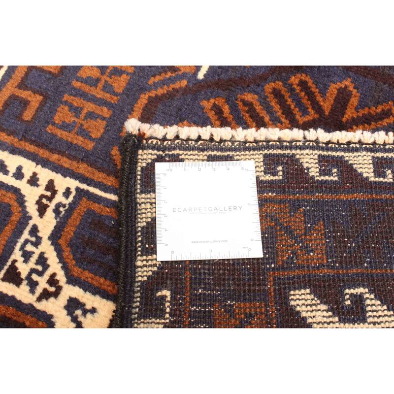 ECARPETGALLERY Hand-knotted Teimani Beige Wool Rug - 2'10 x 4'10