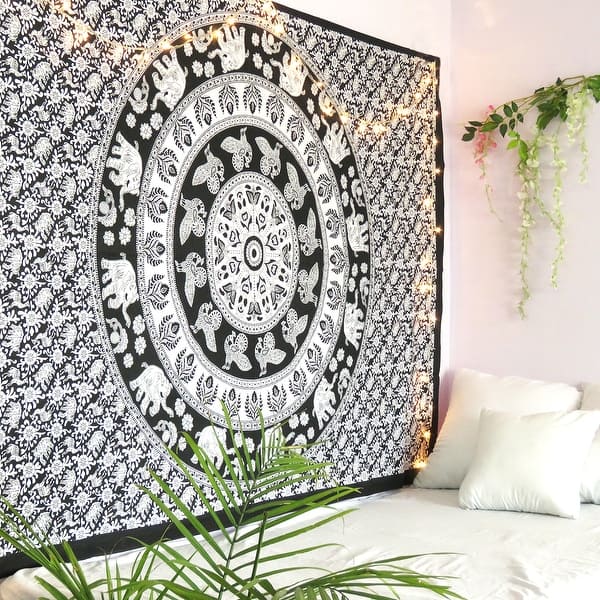 Mandala Tapestry Bohemian Boho Hippi Throw Yoga Beach Towel Blanket Bedspread