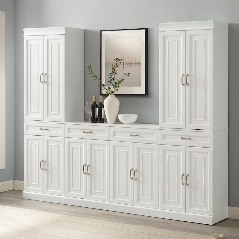 Crosley Stanton 3Pc Sideboard And Pantry Set - 14.5"x95"x78"