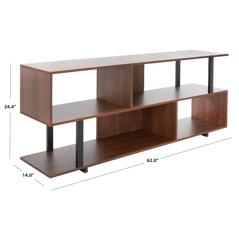 SAFAVIEH Tasia Large Media Stand - 62" W x 14" D x 24" H - 62Wx14Dx24H
