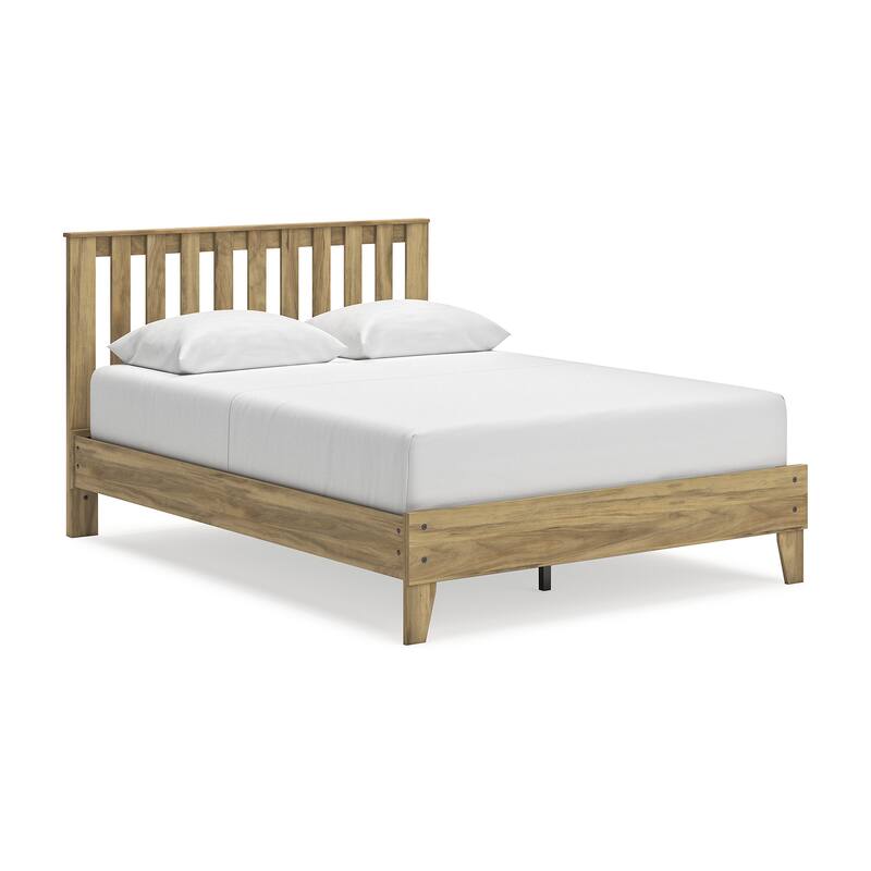 Signature Design by Ashley Bermacy Brown Platform Panel Bed