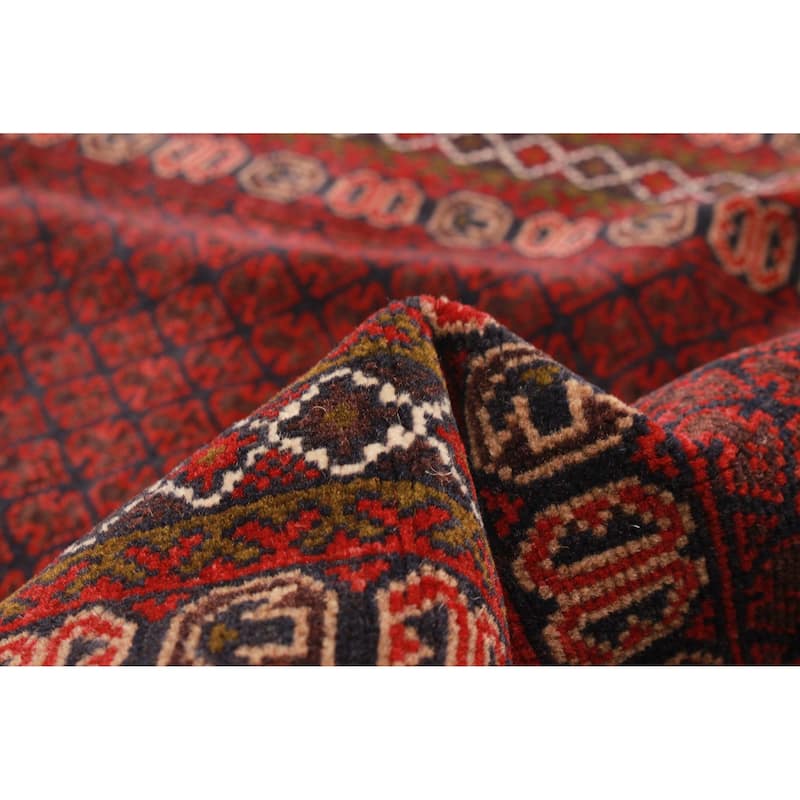 Teimani Burgundy Rug 2'9" x 4'8" - 2'9 x 4'8