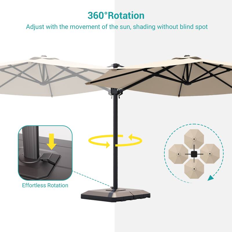 Sonkuki Outdoor 10FT Patio umbrella for Garden