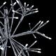 Alpine Corporation 16"H Indoor Holiday 3D Snowflake Hanging Ornament with LED Lights