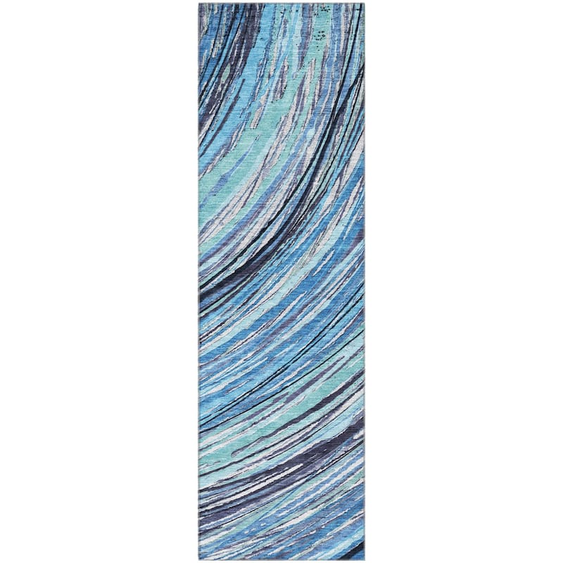 Premium Washable Super Soft Contemporary Horizon Mayfield Rug