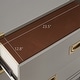 preview thumbnail 7 of 22, Kedric 6-Drawer Gold Accent Dresser by iNSPIRE Q Bold