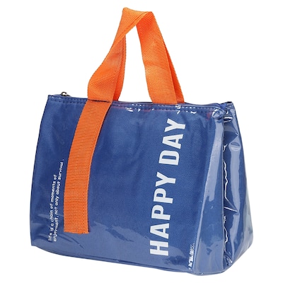 Portable PU Waterproof Insulated Lunch Bag Lunch Tote