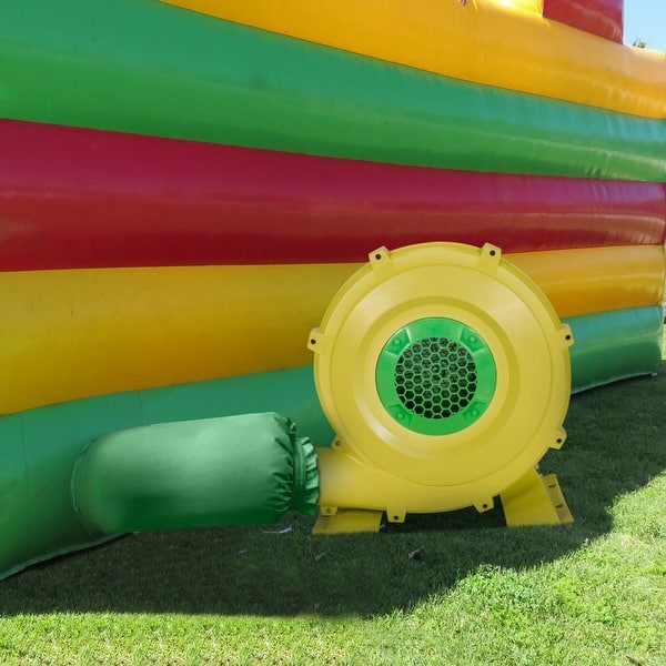 slide 2 of 14, 1100W Air Blower Inflatable Blower for Inflatable Bounce House - 14.5" x 9" x 16" Kids