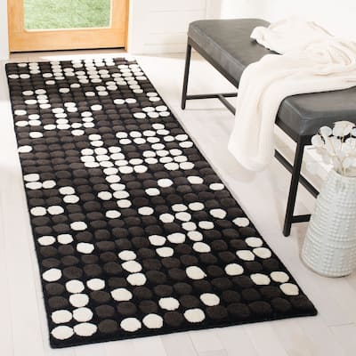 SAFAVIEH Handmade Soho Quarta Dots N.Z. Wool Rug