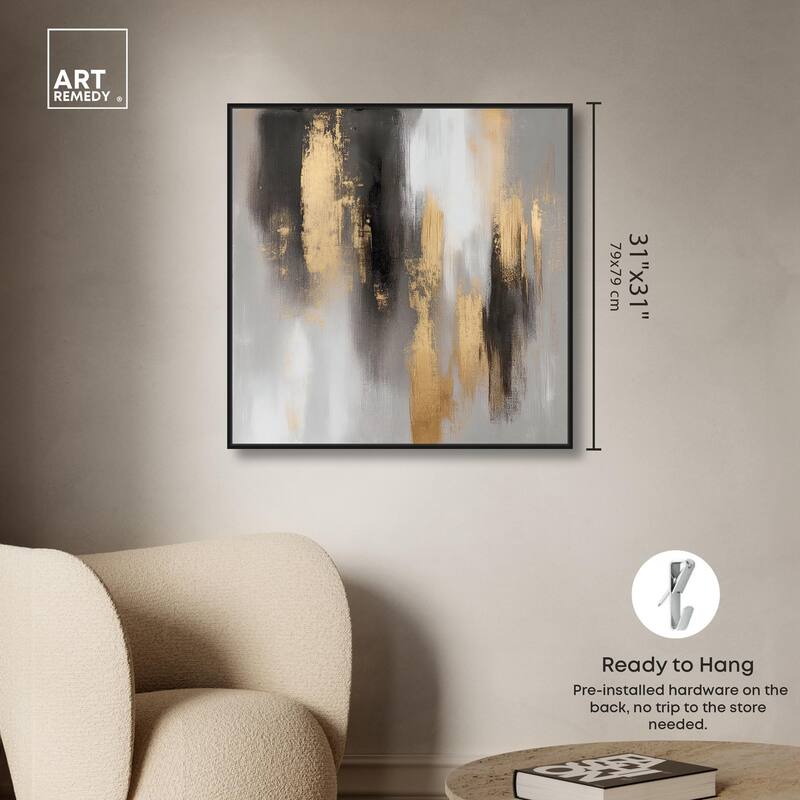 Gleaming Abyss II Canvas by Art Remedy