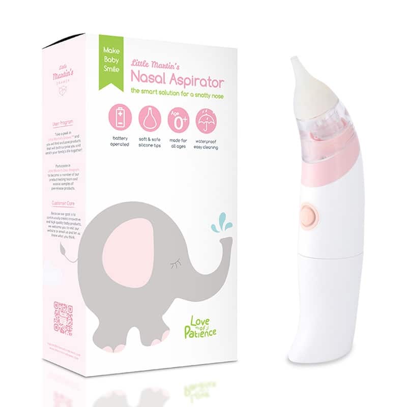 Little Martin's Baby Electric Nasal Aspirator - Pink